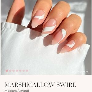 Marshmallow Swirl Nail Polish Set